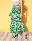 CINK Green Floral Indie Gal Skirt