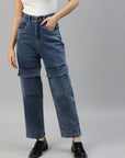 Women Blue High-Rise Light Fade Stretchable Jeans