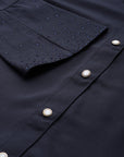 Solid Opaque Casual Buttoned Top