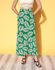 CINK Green Floral Indie Gal Skirt