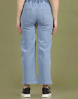 Women Low Distress Stretchable Jeans