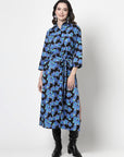 Floral Print Fit & Flare Dress