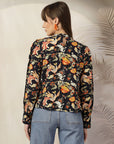 Floral Print Cotton Top
