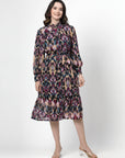 Print Shirt Dress