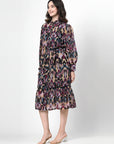 Print Shirt Dress