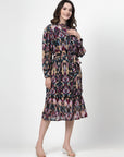 Print Shirt Dress