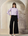 Flared Sleeve Cotton Top