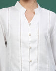Women Opaque Casual Buttoned Top