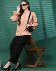 Women Opaque Casual Buttoned Top