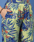 Printed Shirt With Trouser