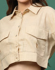 Women Opaque Casual Buttoned Top
