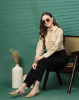 Women Opaque Casual Buttoned Top