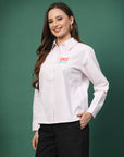 Women Opaque Striped Casual Buttoned Top