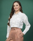 Women Opaque Casual Buttoned Top