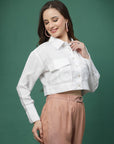 Women Opaque Casual Buttoned Top