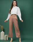 Women Opaque Casual Buttoned Top
