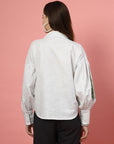 Women Opaque Casual Buttoned Top