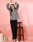 Women Opaque Casual Buttoned Top