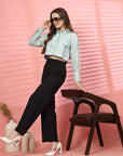 Women Opaque Casual Buttoned Top