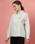 Women Opaque Casual Buttoned Top