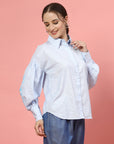 Women Opaque Casual Buttoned Top