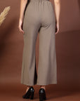 Women Loose Fit Pleated Trousers