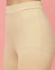 Women Beige Bootcut Regular Fit High-Rise Trouser