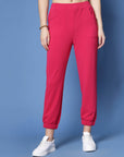 Women Pink Joggers Trousers