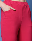 Women Pink Joggers Trousers