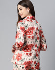 CINK Floral Printed Casual Buttoned Top