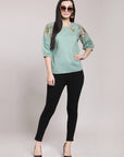 Olive Green A-Line Top