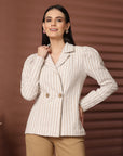 Slim-Fit Single Breasted Blazer