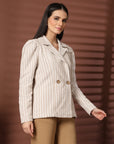 Slim-Fit Single Breasted Blazer