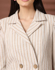 Slim-Fit Single Breasted Blazer