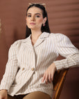 Slim-Fit Single Breasted Blazer