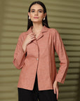 Plus S Slim-Fit Single Breasted Blazer