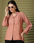 Plus S Slim-Fit Single Breasted Blazer