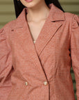 Slim-Fit Single Breasted Blazer