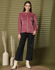 Women Open Front Jacket