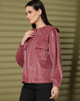 Women Open Front Jacket
