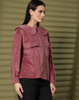 Women Open Front Jacket