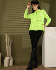 Women Fleece Open Front Jacket