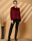 Women Open Front Jacket