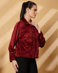 Women Open Front Jacket
