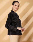 Women Open Front Jacket
