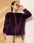 Women Open Front Jacket