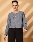 Cotton Crop Regular Jacket