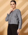 Cotton Crop Regular Jacket