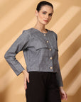 Cotton Crop Regular Jacket