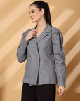 Slim-Fit Single Breasted Blazer